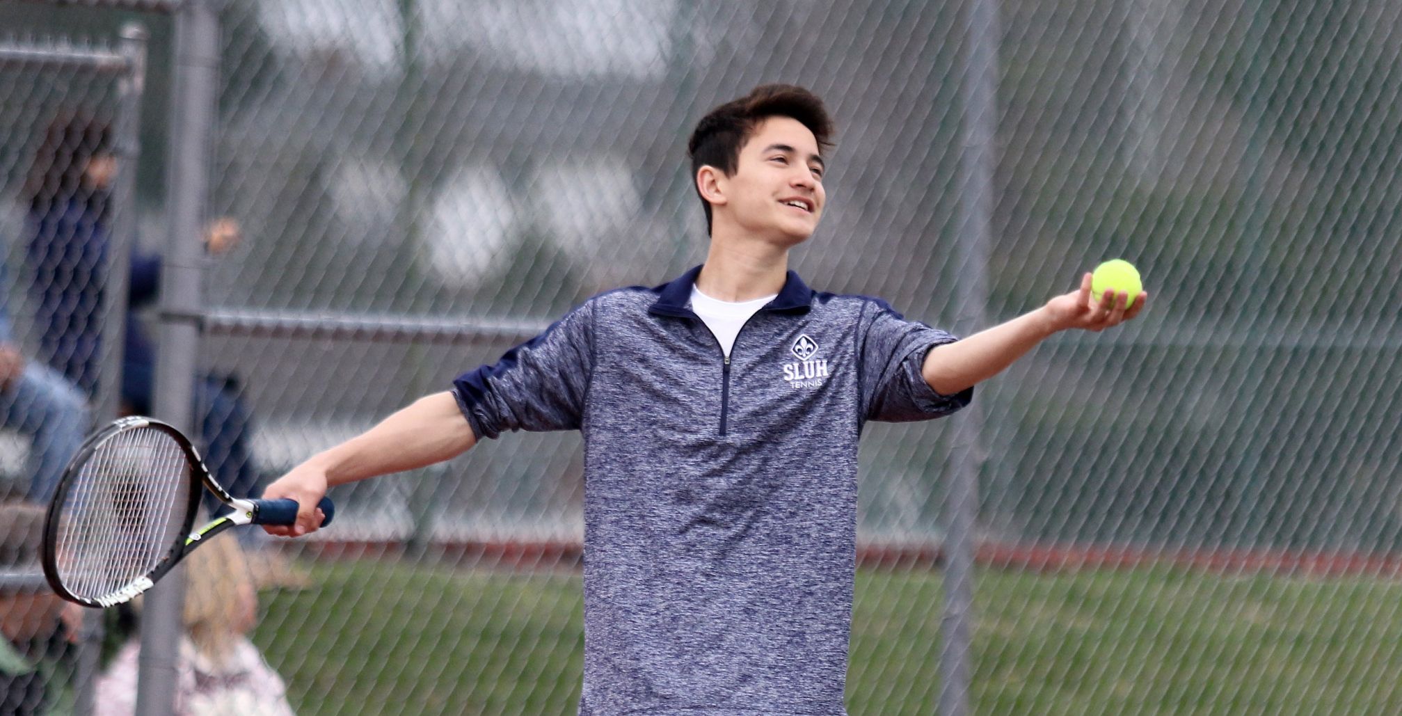 SLUH vs. Lindbergh tennis
